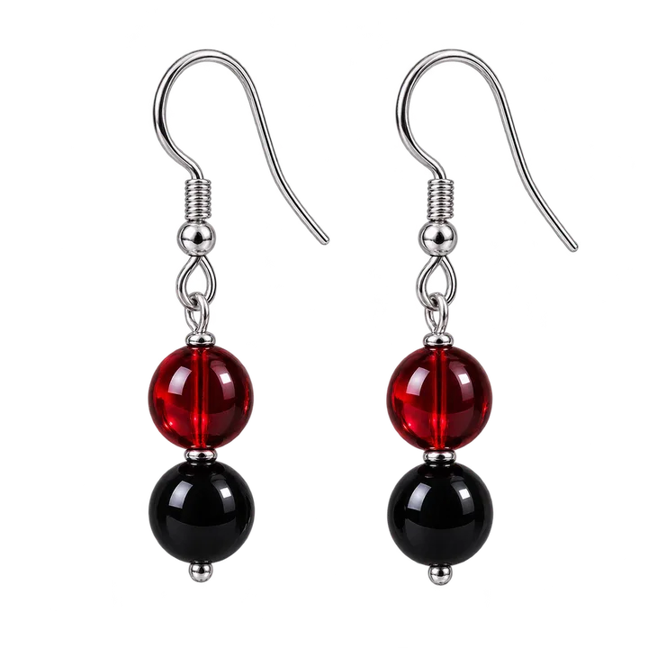 Cherry Noir - Earrings